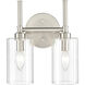 Chastine 2 Light 10.5 inch Brushed Nickel Vanity Light Wall Light